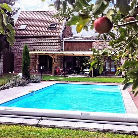 Chambres D Hotes ,Hotel ,Secret D'Une Nuit A Vicq Pres De Onnaing,Avec Piscine Екстер'єр фото